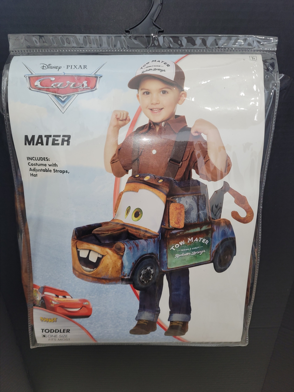 Disney Pixar Cars 3D Mater Toddler Costume - Brown Tow Truck Halloween 3 4 5 6